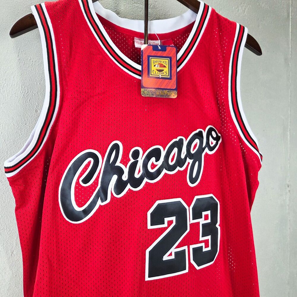 Mitchell & Ness Red Chicago 23 Basketball Jersey